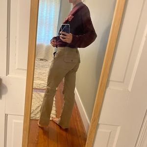 Prana Halle Khaki Pants Size 0 Short Petite